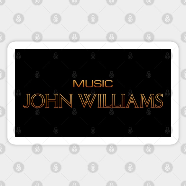 Music John Williams - Dial Edition Sticker by Triad Of The Force